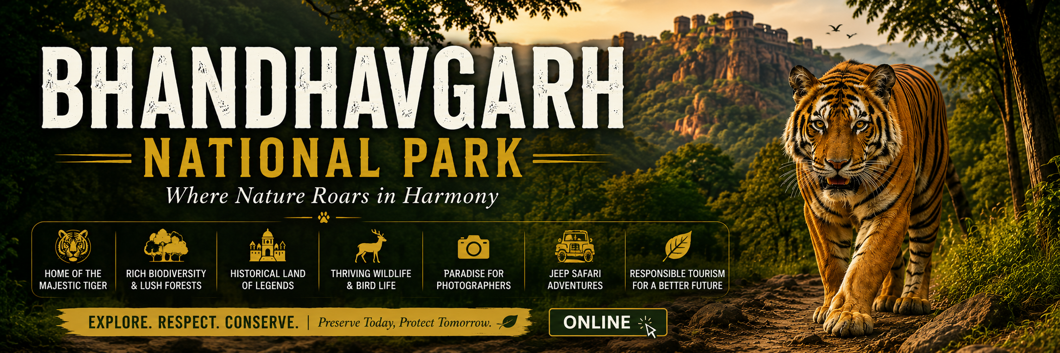 Bandhavgarh  national park banner